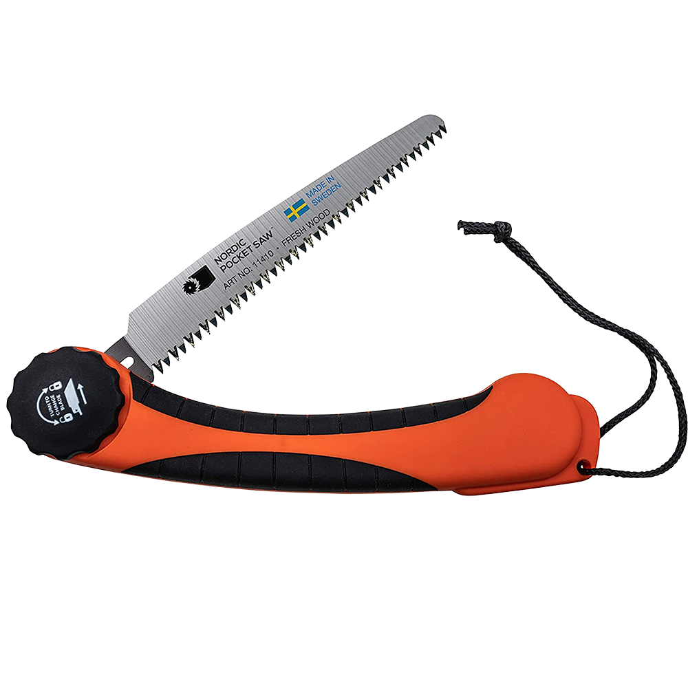 Nordic Pocket Saw Fold orange/black