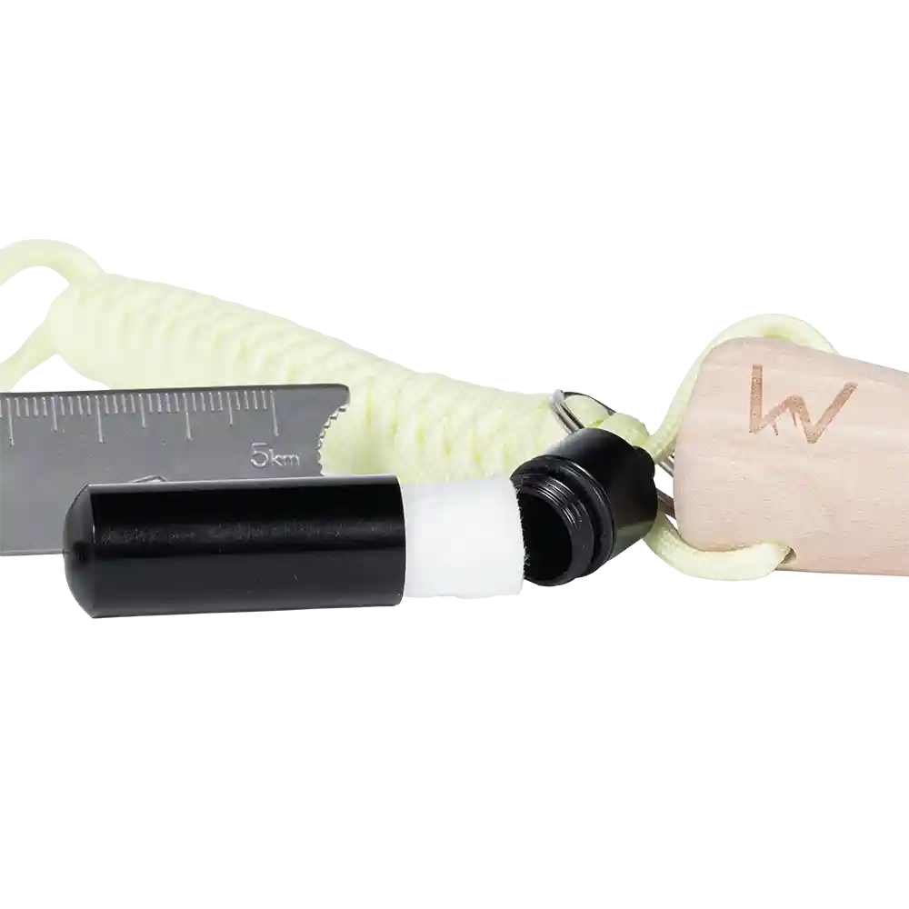 Feuerstahl mit Zunderbox