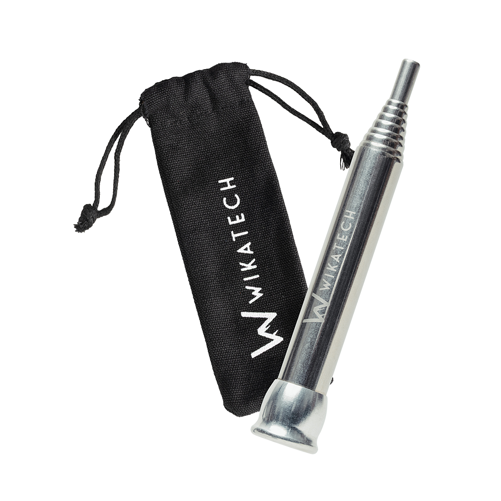 Sarbacane avec embouchure et étui