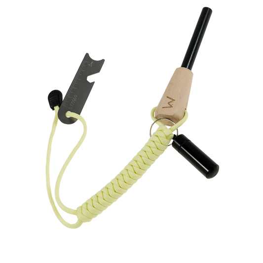 Feuerstarter / Feuerstahl mit Zunderbox