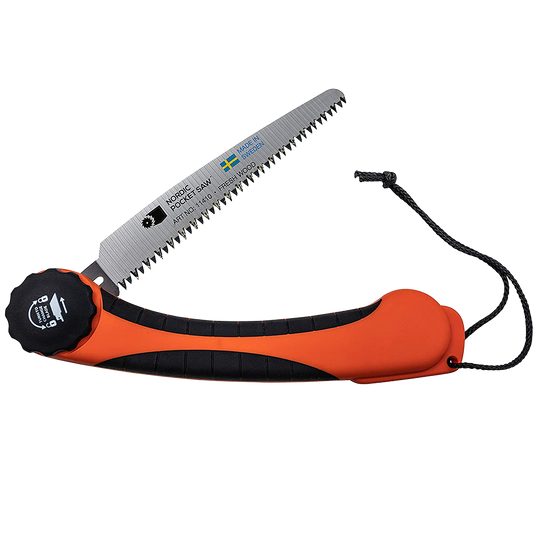 Nordic Pocket Saw Fold orange/black