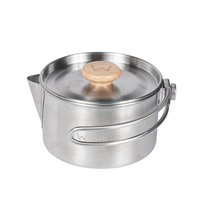 頑丈な黒い綿のバッグ、容量 1.0 リットルの屋外用ダッチオーブン