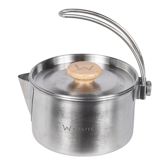 Outdoor Dutch Oven tukevalla, mustalla puuvillapussilla, tilavuus 1,0 litraa