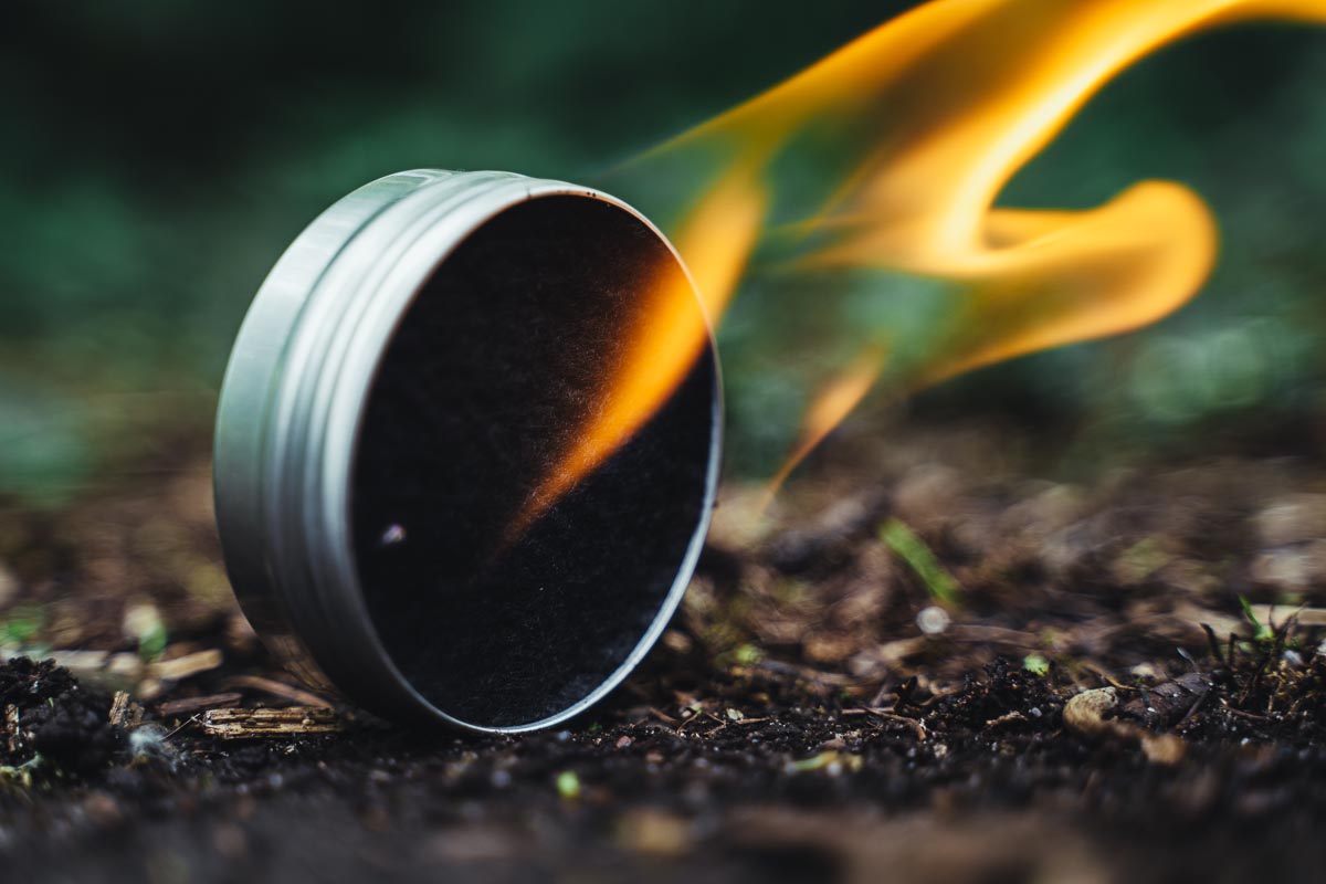 Sicherer Campingkocher